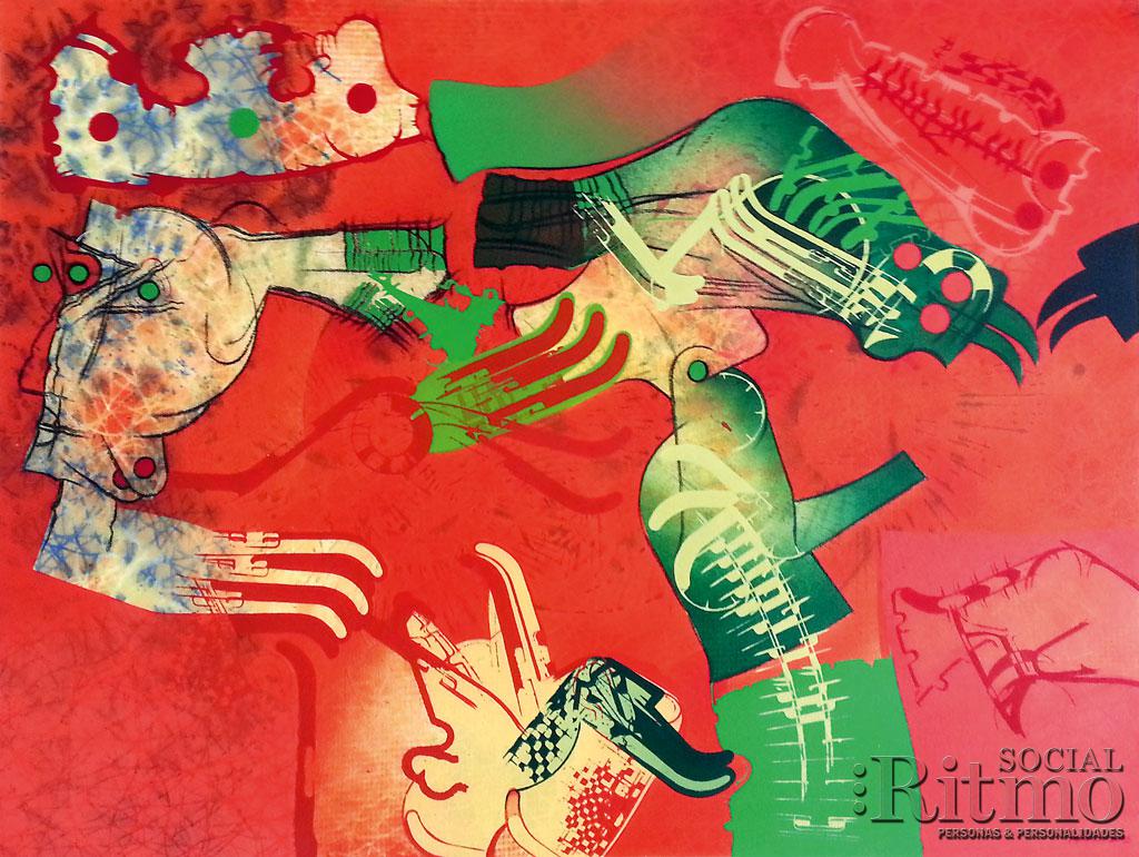 Lo cotidiano exaltado con colores: Oscar Caraballo