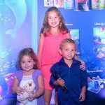 Abigail Santana, Maria Isabel Santana y Gabriel Santana