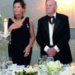 Honorables Sonia Villanueva de Brouwer y Wilhem Brouwer Decanos del Cuerpo Consular acreditado e
