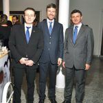 Davide Vianello Martin Ross Embajador de Italia y Dr. Livio Spadavecchia