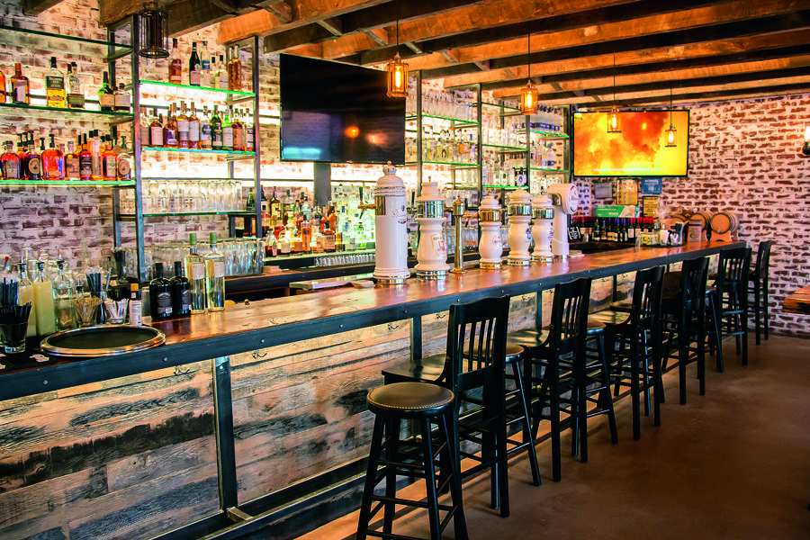 Un original Beer Garden en NYC Bierstrasse