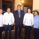Manabo Yajima Sergio Ottato Conrad Bergwerf Luis Ross y Gustavo Gomez