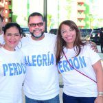 Maridalia Hernandez, Rene Geraldino y Nivia Quezada.