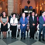 Wendy de Franjul Gema Hidalgo de Vargas Ana Maria de Corripio Jose Luis Corripio Estrada MIguel Franjul y Manuel Corripio