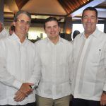 Rene Grullon Andres Marranzini y Juan Manuel Martin de Oliva