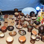 Artesanias del stand 22Manos Dominicanas22 de la Vicepresidencia de la Republica