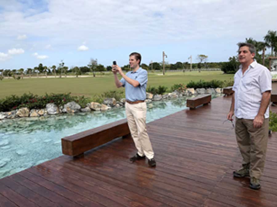 Cap Cana Recibe A Eric Trump