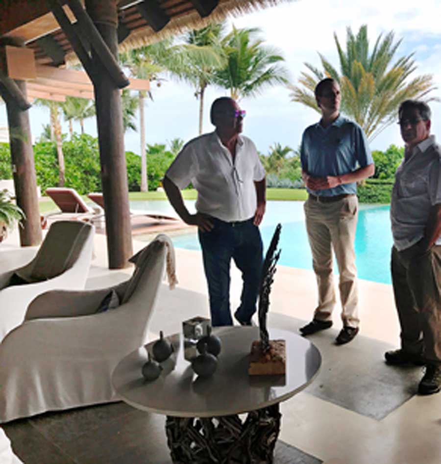 Cap Cana Recibe A Eric Trump