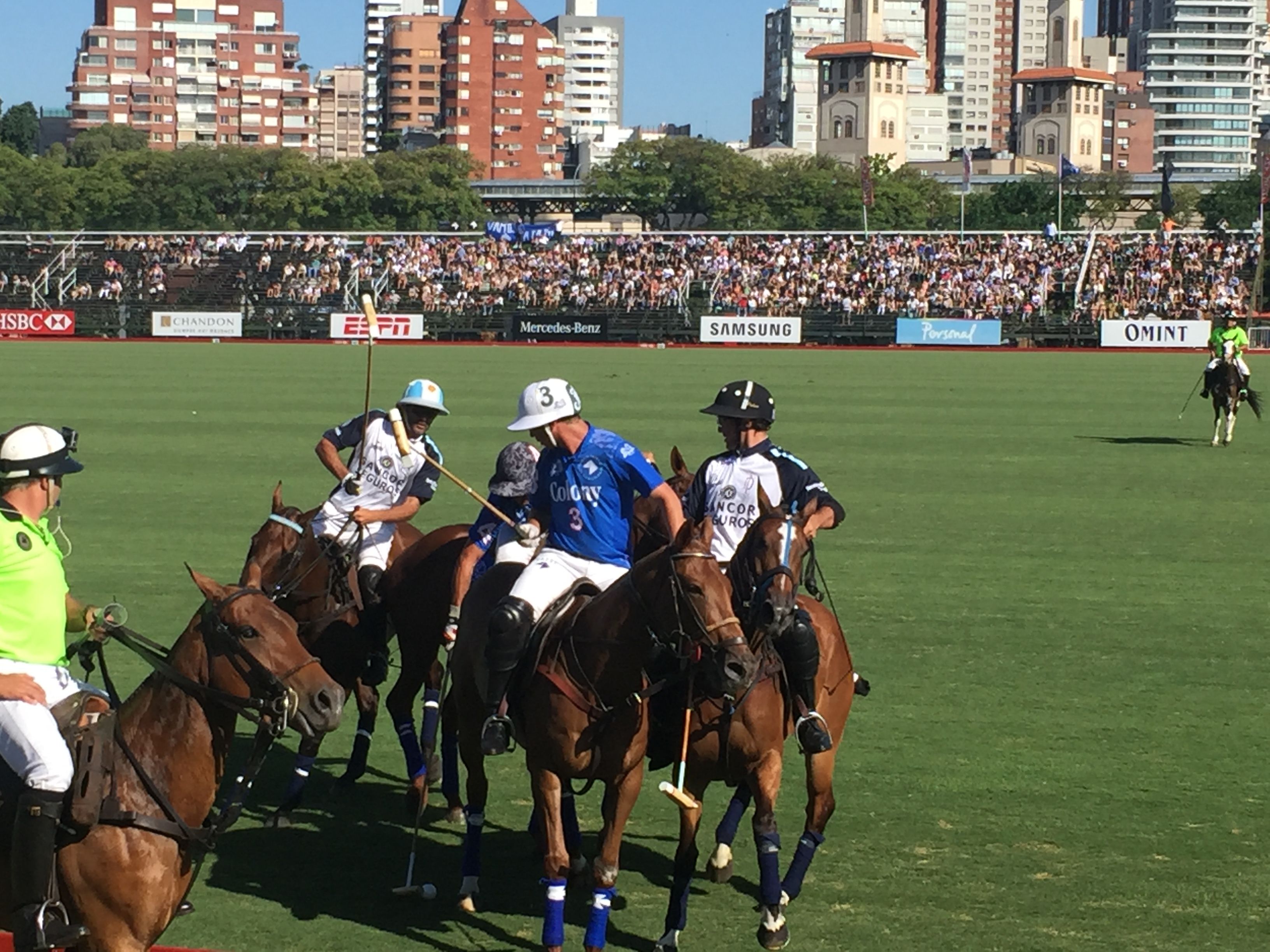 La Carbuccia presente en el 123 Abierto Argentino de Polo