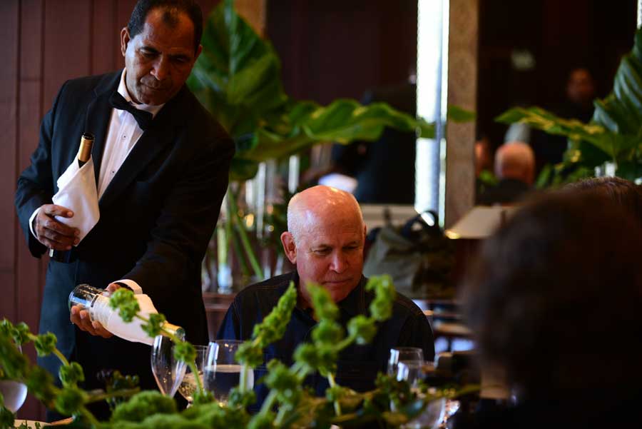 Listín Diario ofrece almuerzo en honor de Steve McCurry