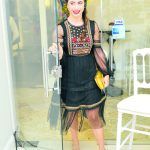 Alis Custodio tras su llegada al evento