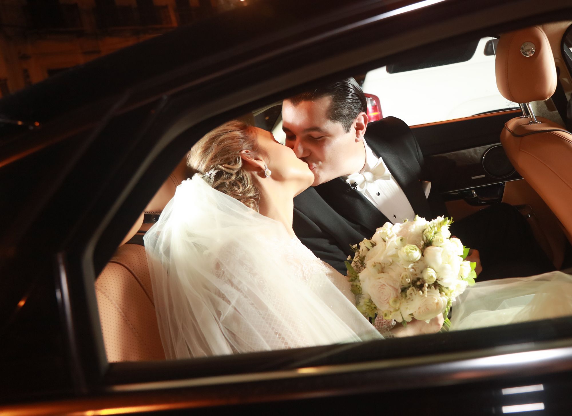 Sarah Castaños y Francisco de la Cruz: La pareja contrajo nupcias en la iglesia del Convento de los Dominicos