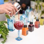 Bombay Sapphire juicy cocktails