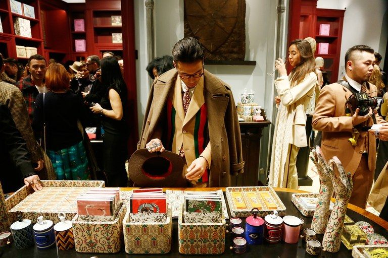 Gucci Garden: Noche de Apertura