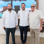 Azor Hazoury, Juan Rafael Llaneza y Ricardo Hazoury
