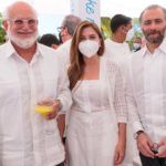Jose Luis Abraham, Carolina Mejia y Lawrence Hazoury