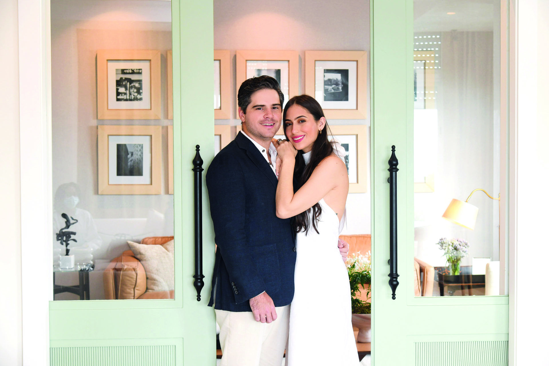 Marcelle De Moya y Thiago da Cunha