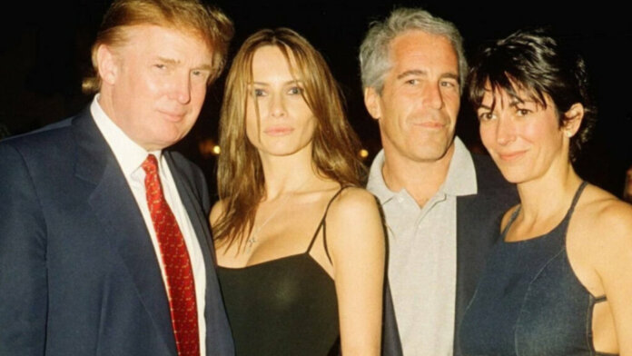 Donald-Trump-junto-a-Jeffrey-Epstein-y-su-mujer