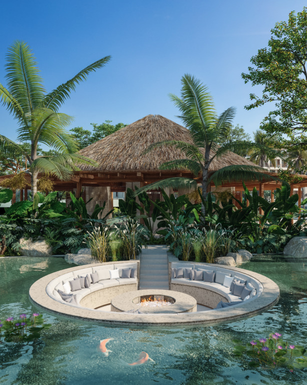 Secrets Playa Blanca Costa Mujeres 3 SEPBC RES Firepit Rendezvous RNDR
