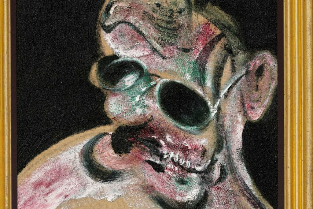 El 'Retrato de hombre con gafas' de Francis Bacon se subastará por primera vez en Londres 1 Retrato de hombre con gafas de Francis Bacon