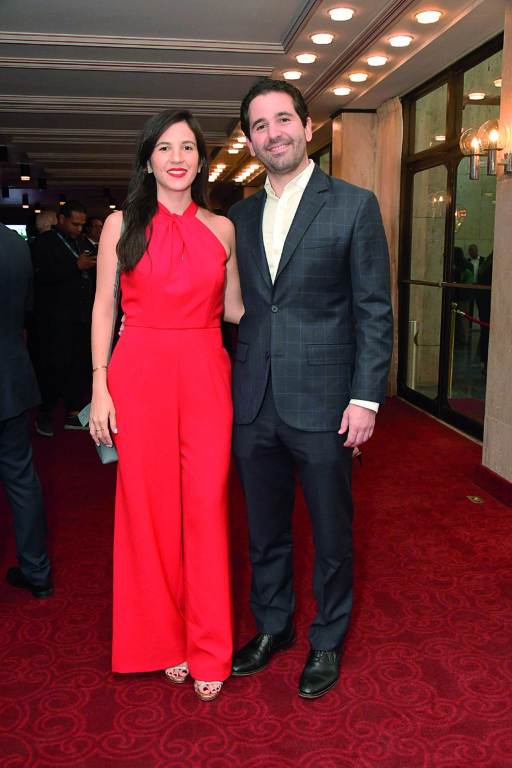 Laura Taveras y Francisco Dominguez