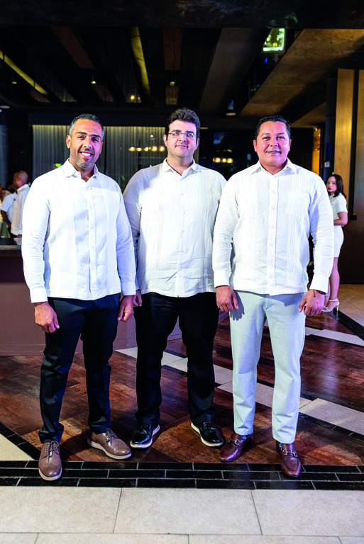 4 Abel Marte Luis Miguel Cueili y Felix Pujols