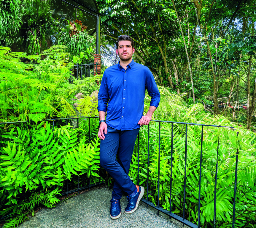 En Portada: Andrés Bisonó León 2 Ritmo Social Botanico 4 Portada copy