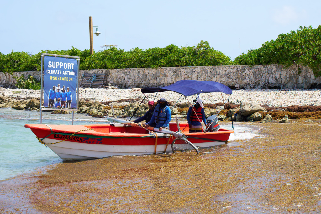 En Portada: Andrés Bisonó León 7 SOS Carbon LCM system with local fishers Newlab