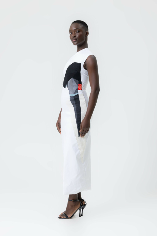 Milée Collection: alta costura renacida del descarte 7 Tia Clotilde dress