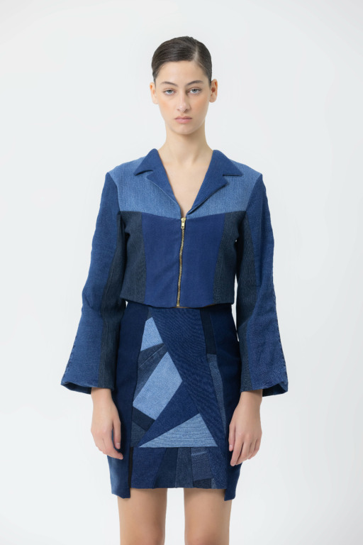 Milée Collection: alta costura renacida del descarte 2 Tia Gertrudis Skirt