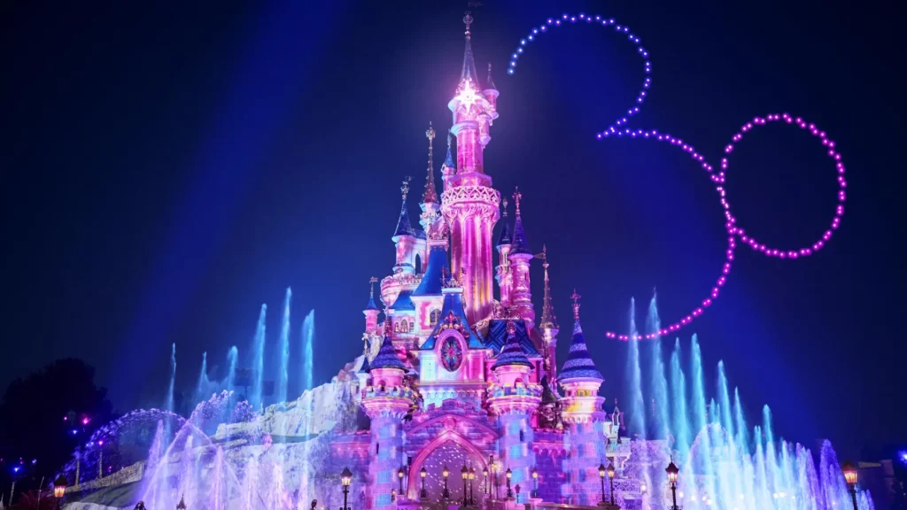 espectaculo disney d light