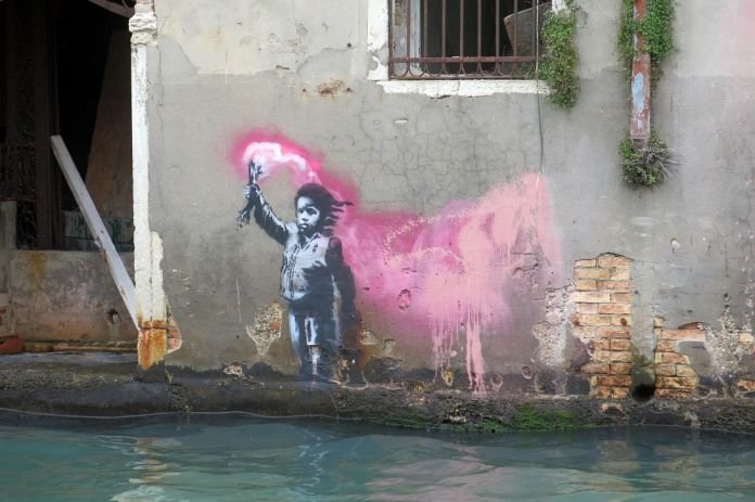 Muestra sobre Banksy en Italia busca conectar su arte con legado de San Francisco de Asís 3 filepict 1558090230
