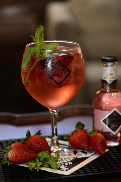 Gin tonic de frutos rojos: Un trago chic y refrescante para toda ocasión 3 DSC7201