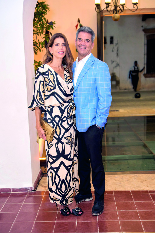 Rita Brugal y Manuel de Moya