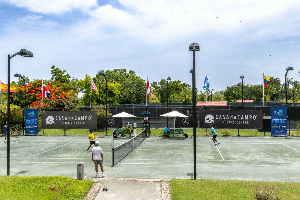 Casa de Campo se prepara para recibir el 45º Torneo Internacional de Tenis 2025 1 tenis