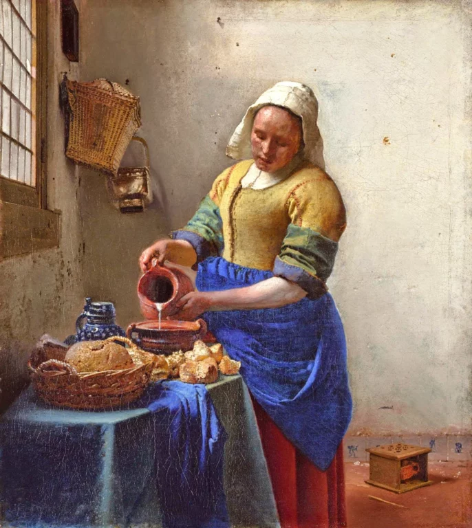 El artista Vermeer retocó o modificó al menos 30 de sus 37 obras conocidas, según estudio 3 LA LECHERA