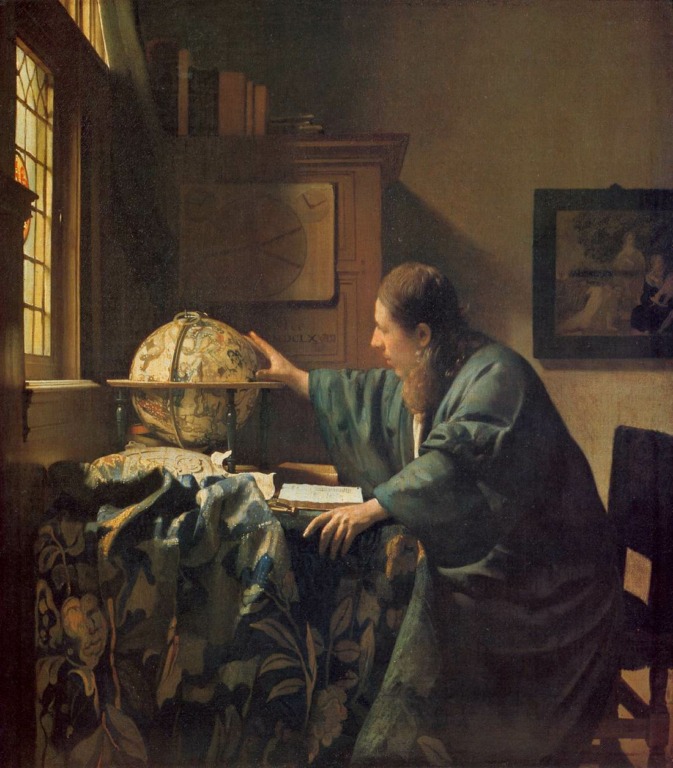 El artista Vermeer retocó o modificó al menos 30 de sus 37 obras conocidas, según estudio 5 el astronomo vermeer
