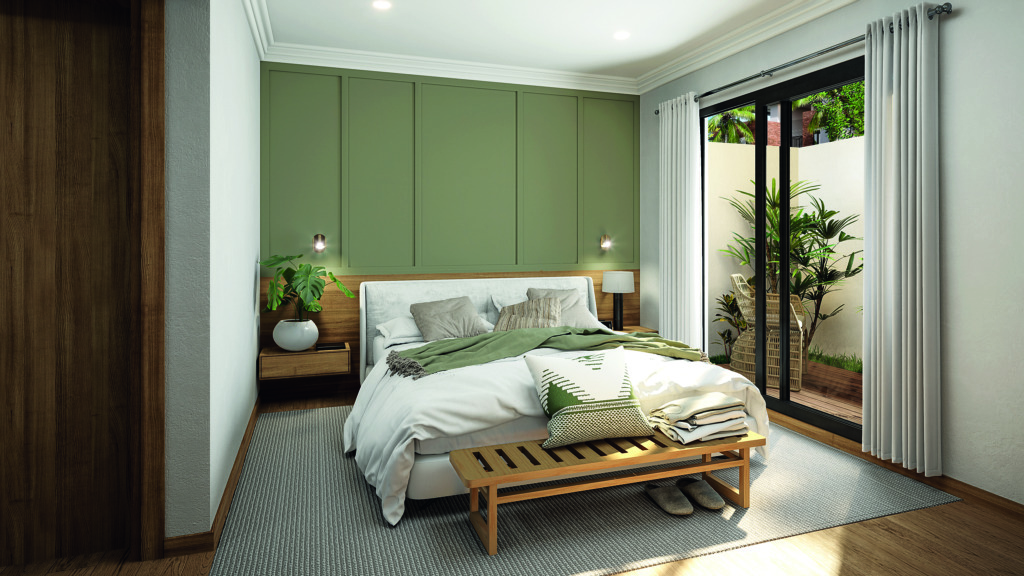 Araya, de Grupo Bricket: diseño, naturaleza y vida en armonía 3 Habitacion principal Araya