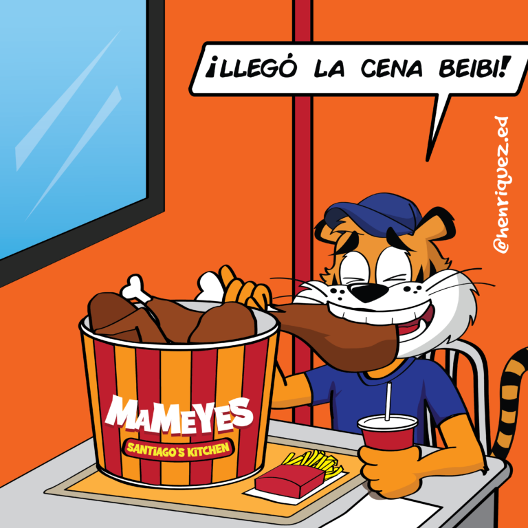 Edwin Henríquez: Caricaturas con sabor a béisbol y corazón dominicano 1 04 Licey mameyes 01