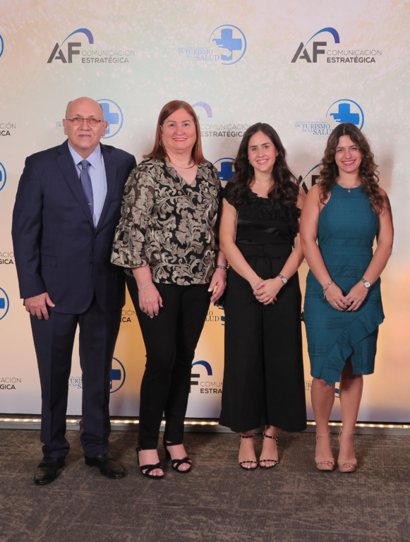7.º Congreso Internacional de Turismo de Salud y Bienestar consolida a República Dominicana como líder regional y destino #19 del mundo 9 FOTO 7 Edgar Del Toro Georgina Del Toro Amalia Del Toro y Camila Cambiaso