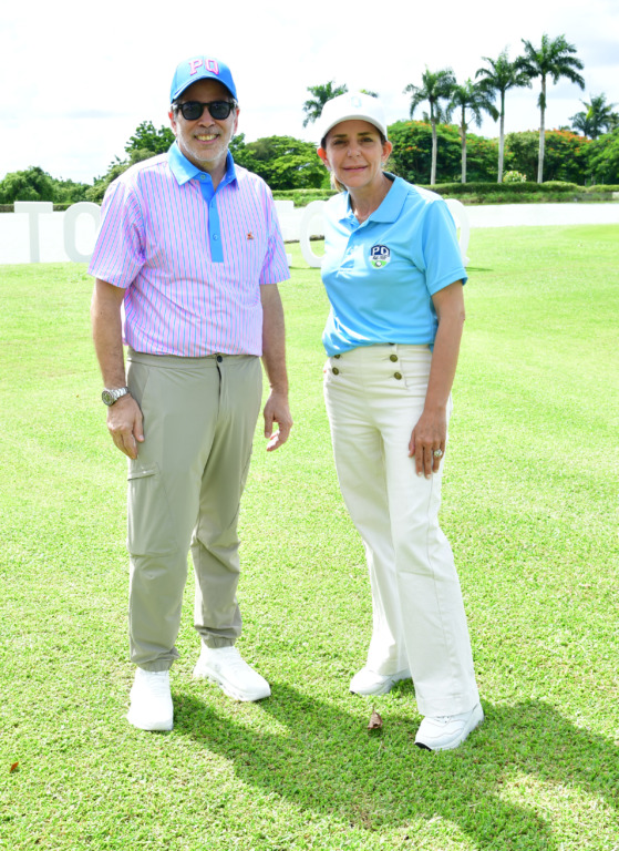 Celebran la 21.a edición del torneo benéfico de Fundación PQ 8 Ferdinando Lamarche y Mariajose Turull