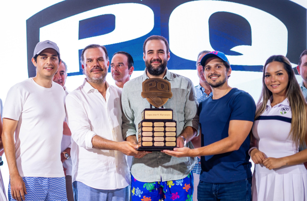 Celebran la 21.a edición del torneo benéfico de Fundación PQ 9 PRINCIPAL Ganadores del Torneo PQ Michele Podesta Alejandro Farach y Jose Bonetti
