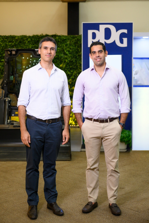 Expo Feria Inmobiliaria Construmedia realizó con éxito su 13.ª edición 4 7 Nuno Pinto y Carlos Ibarcena