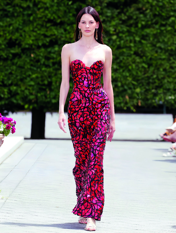 Oscar de la Renta y el New York Botanical Garden 3 Desfile de Oscar de la renta en el New York Botanical Garden.