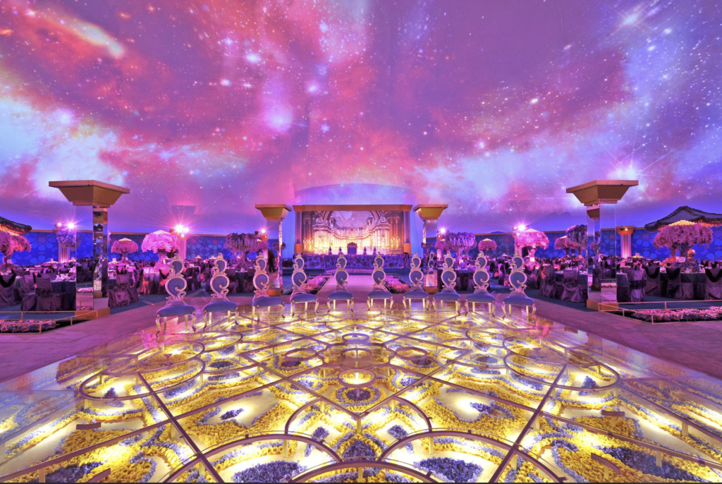 Preston Bailey: transformando eventos en espacios sensoriales inimaginables 2 Preston Bailey recepcion Wedding