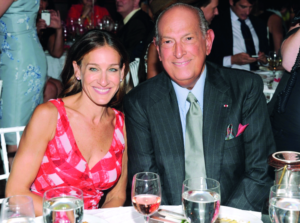Un recorrido por la vida de Oscar de la Renta 1 Sarah Jessica Parker y Oscar de la Renta