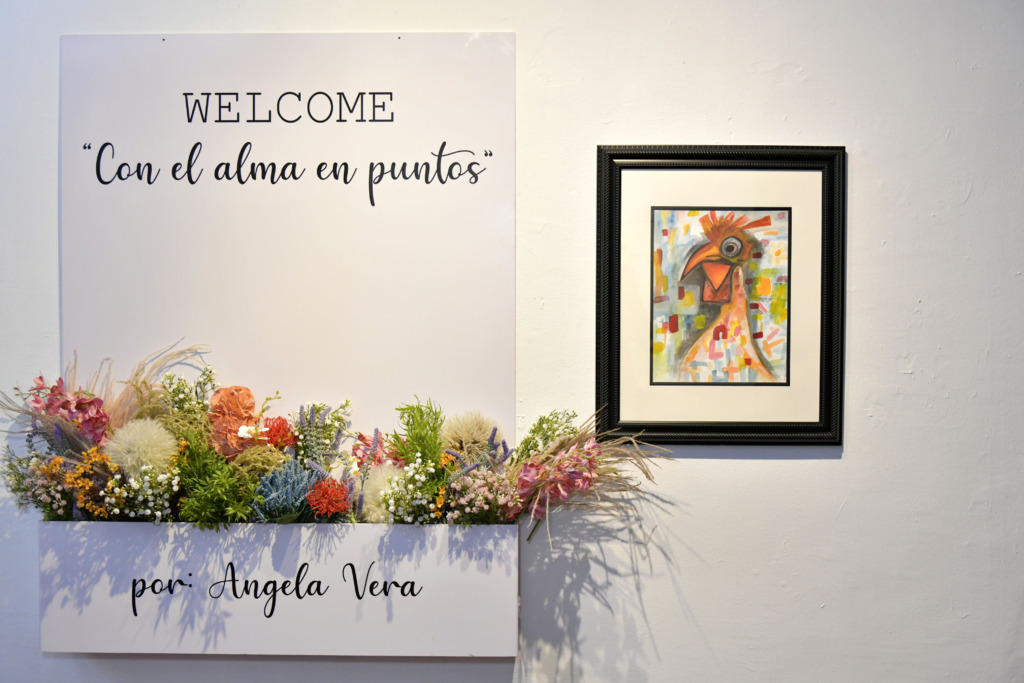 Angela Vera presentó exposición de arte en Casa de teatro 7 JCP7692