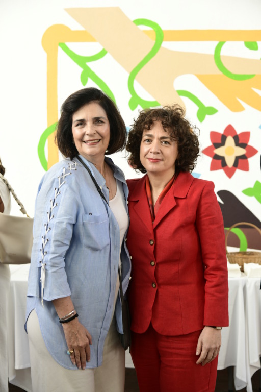 CENTRO LEÓN inauguran «El Prado en nosotros» en Santo Domingo como parte de un recorrido nacional 1 Maria Amalia Leon y Lorea Arribslzaga