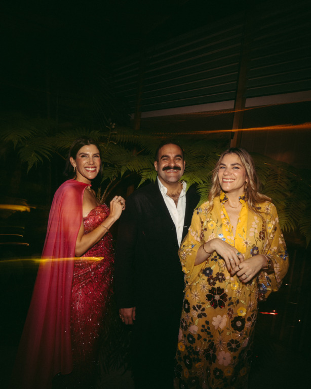 Cartier celebra una noche de elegancia y arte en Santo Domingo 4 Crystal Jimenez Ramon Emilio Jimenez y Michele Jimenez
