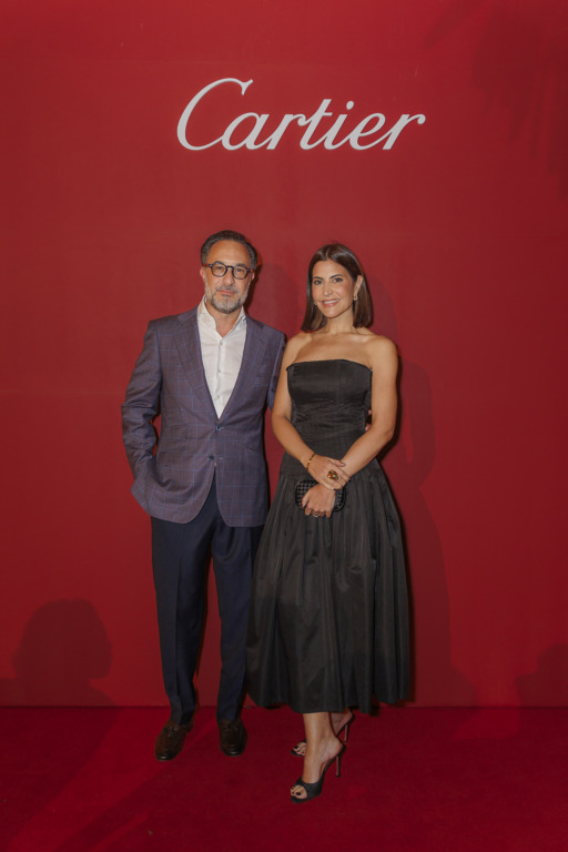 Cartier celebra una noche de elegancia y arte en Santo Domingo 5 LiaPellerano y MartinBalbuena